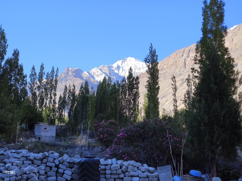 SHYOK River and Village View Point