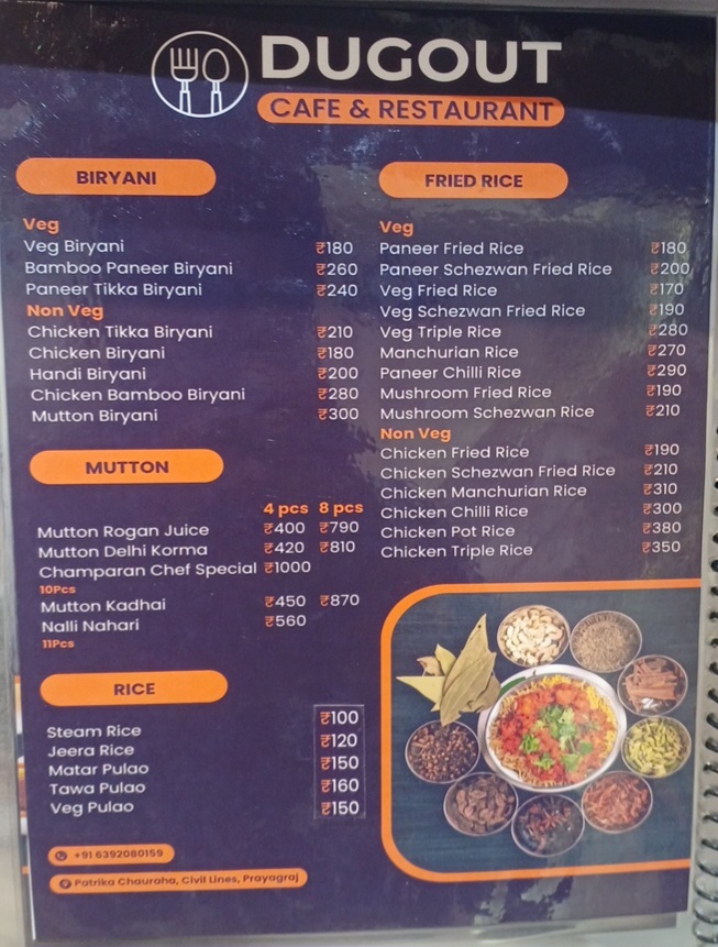 Dugout Restaurant & Dancing Club - Dugout Restaurant & Dancing Club Patrika Chauraha, Civil Lines, Prayagraj, Uttar Pradesh 211001, India