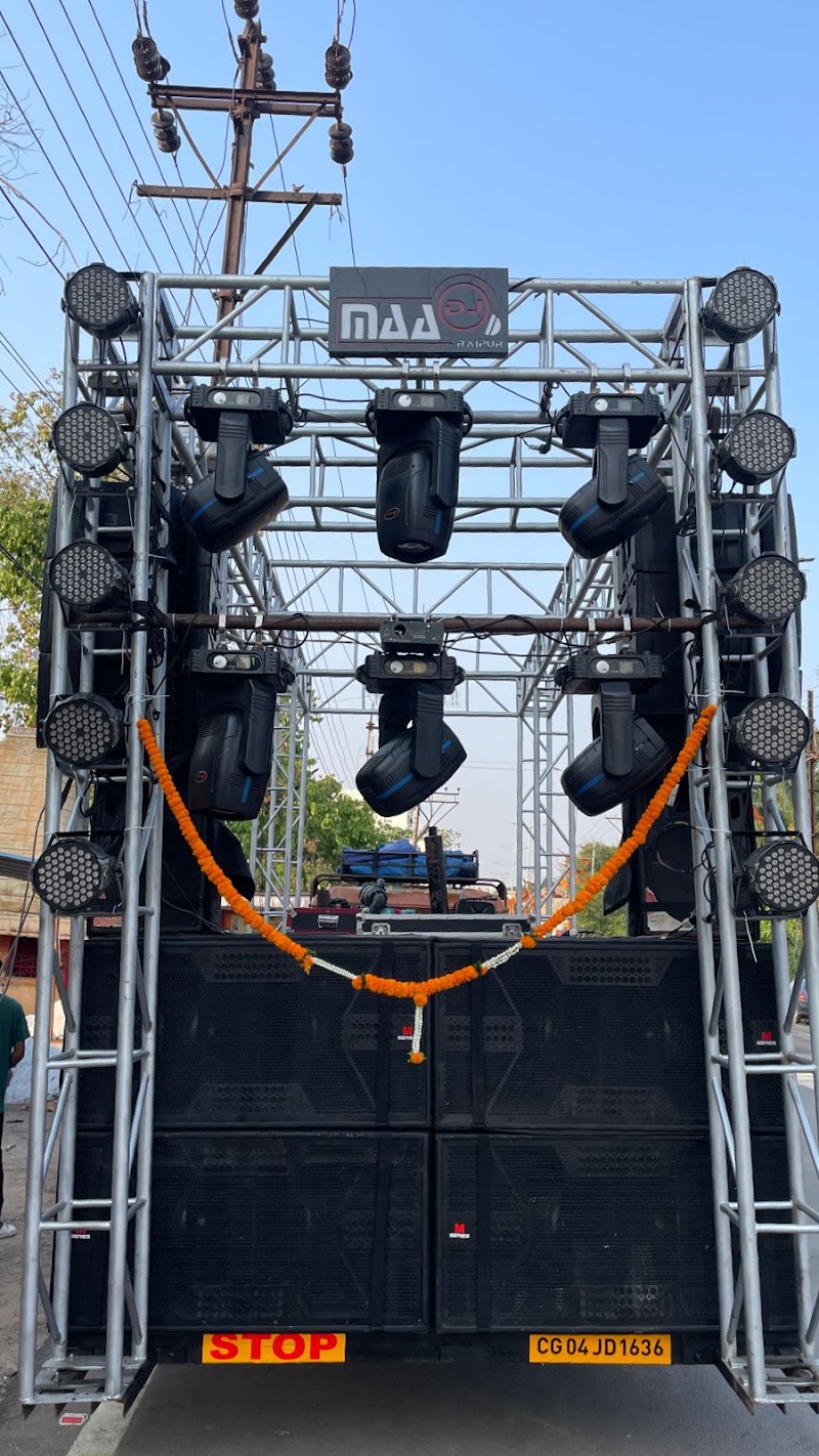 Maa dj raipur sounds - Maa dj raipur sounds, 6JGP+J7F Shitla Chowk, Jal Grih Marg, RDA Colony, Tikrapara, Raipur, Chhattisgarh 492001, India