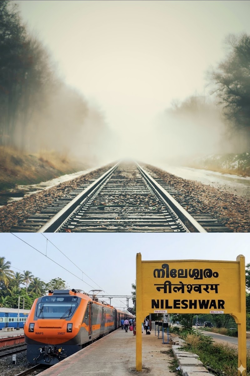 Nileshwar Railway Station - Nileshwar Railway Station, 744P+F53, Nileshwar Railway Station Rd, Nileshwar, Kerala 671314, India