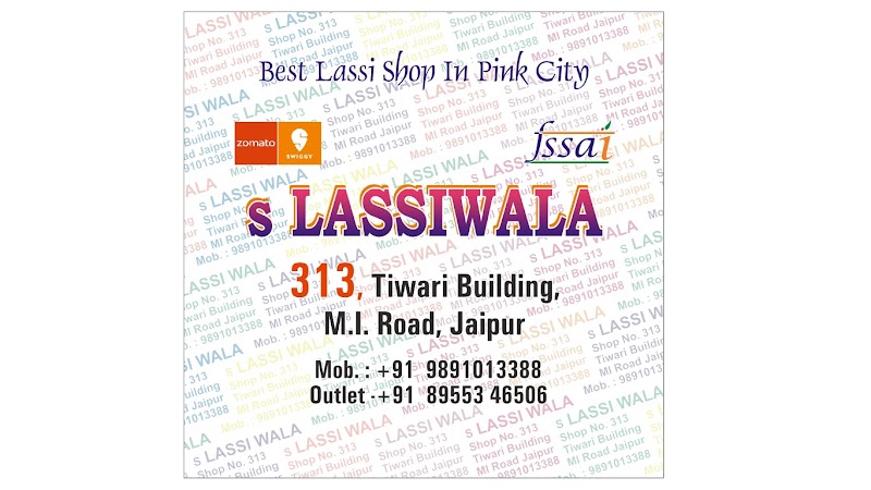 S lassiwala - S lassiwala Mirza Ismail Rd, Jayanti Market, New Colony, Jaipur, Rajasthan 302001, India