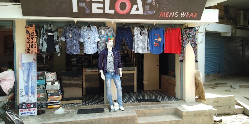 Reload Mens Wear - Reload Mens Wear, Sadar Bazaar Rd, Bhairudan Manaklal Nahar, Chameli Chowk, Dhamtari, Chhattisgarh 493773, India