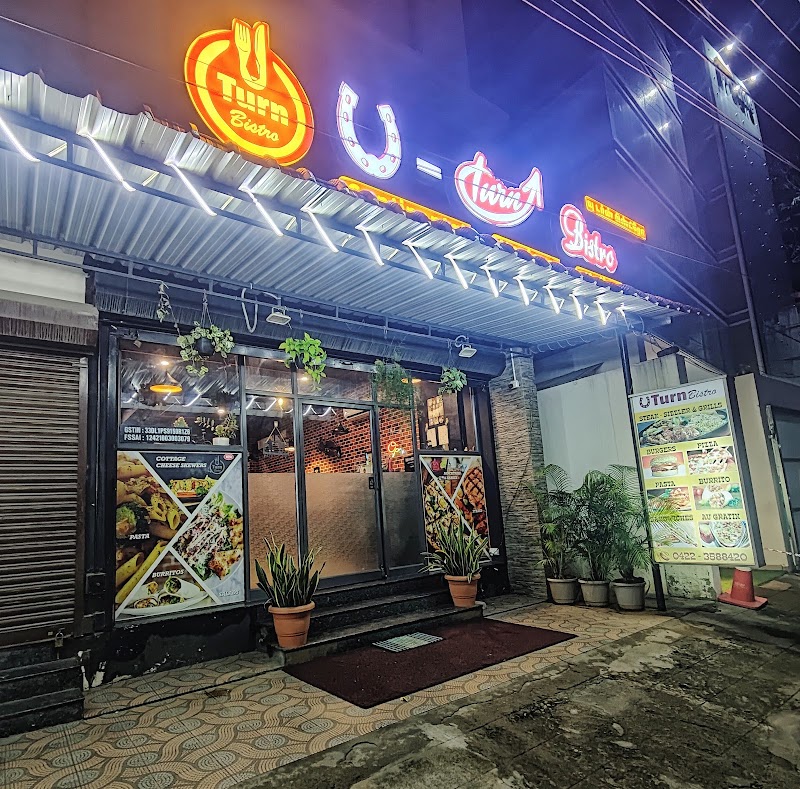 U-TURN BISTRO Restaurant, Coimbatore. - U-TURN BISTRO Restaurant, Coimbatore. No,13. Vels arcade, Bharathi park 8th cross, NSR Rd, Saibaba Colony, Coimbatore, Tamil Nadu 641011, India
