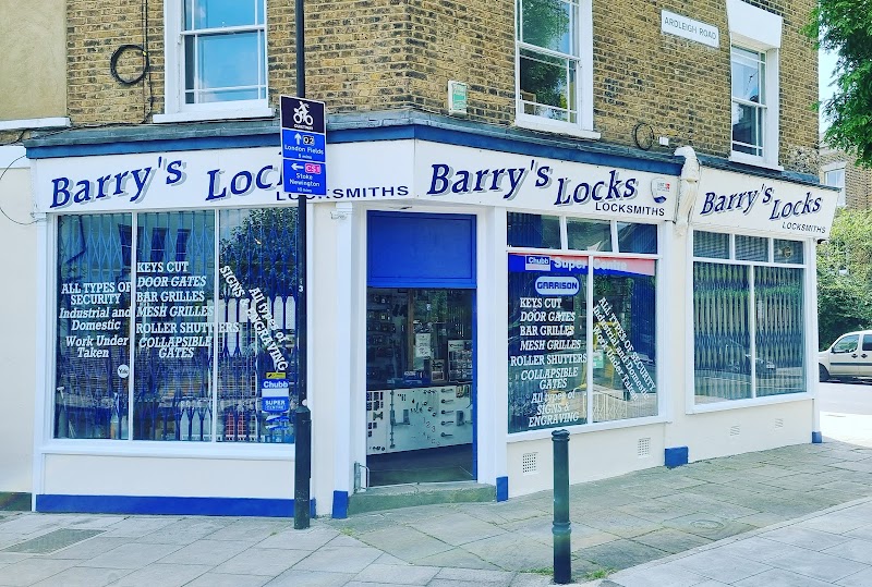 Barrys Locks Ltd - Barrys Locks Ltd, 174 Southgate Rd, London N1 3HX, UK