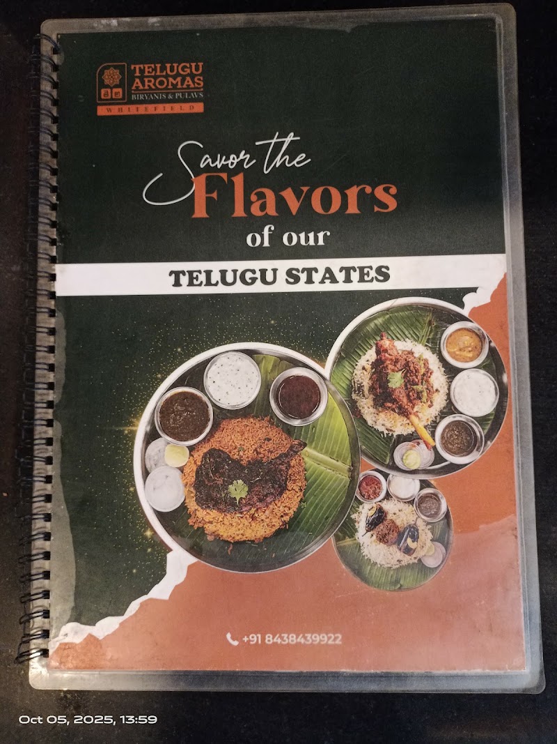 Telugu Aromas - Whitefields - Telugu Aromas - Whitefields No. 44, Upkar Layout, Prasanth Extension, near hope form kadugudi, tree park metro station, Prasanth Layout, Prasanth Extension, Whitefield, Bengaluru, Karnataka 560066, India