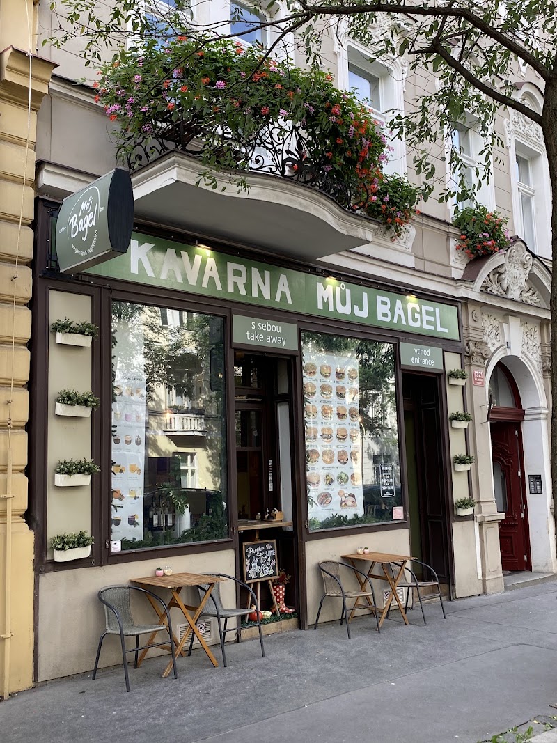 Můj Bagel - Můj Bagel Korunní 1321/62, 120 00 Praha 2-Vinohrady, Czechia