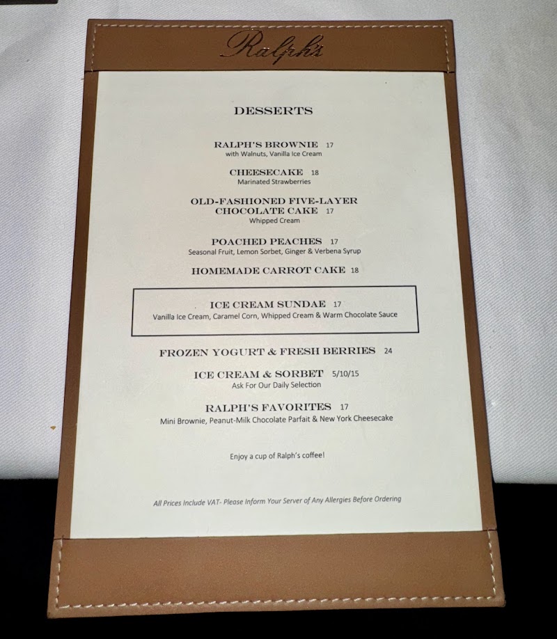 Ralph's Restaurant - Ralph's Restaurant 173 Bd Saint-Germain, 75006 Paris, France