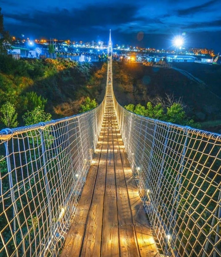 Meshgin Shahr Suspension Bridge - Meshgin Shahr Suspension Bridge, 9MGJ+HWF, Meshginshahr, Ardabil Province, Iran