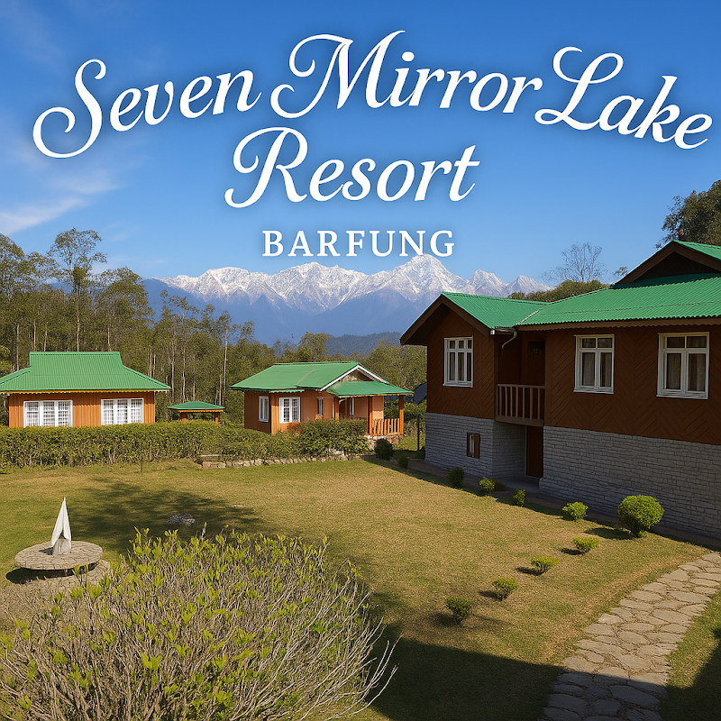 Seven Mirror Lake Resort - Seven Mirror Lake Resort Barfung, Ravangla, Sikkim 737139, India