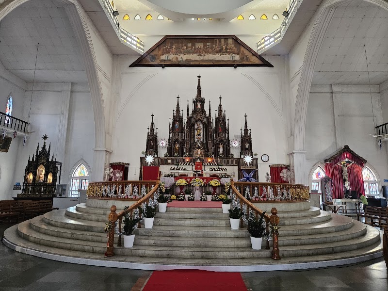 Mount Carmel Roman Catholic Cathedral - Mount Carmel Roman Catholic Cathedral F8WH+HHR Mount Carmel Catheedral, Convent Square, Sea View Ward, Alappuzha, Kerala 688001, India