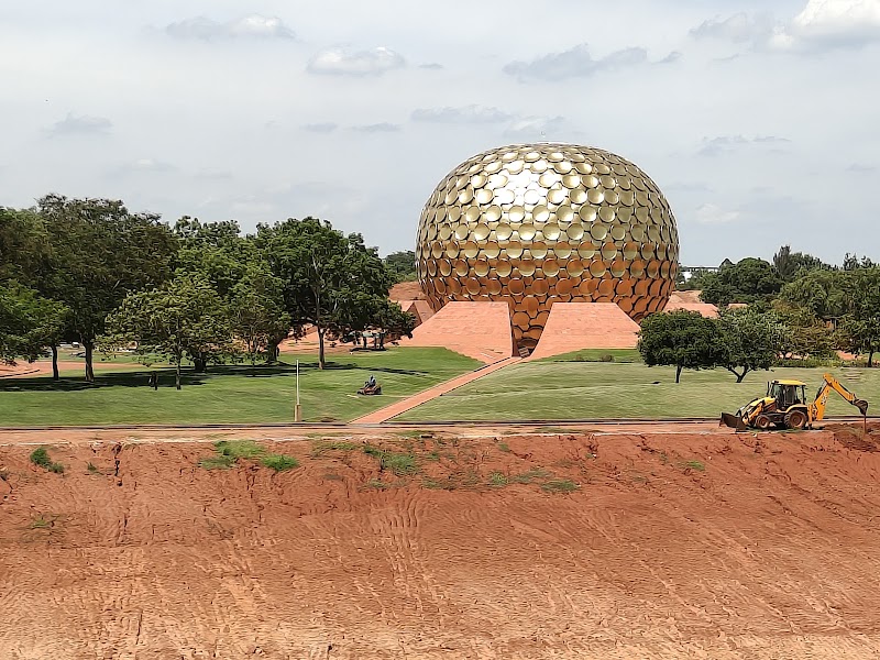 Auroville Visitors Entrance - Auroville Visitors Entrance 2R22+Q8H, Auroville, Irumbai, Tamil Nadu 605101, India
