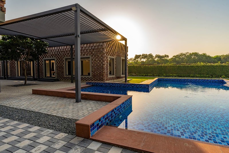 StayVista at The Brick house | Villa with Private Pool in New Delhi - StayVista at The Brick house | Villa with Private Pool in New Delhi, Nh-8, Dwarka Link Rd, D Block, Samalkha, Samalka, New Delhi, Delhi 110097, India