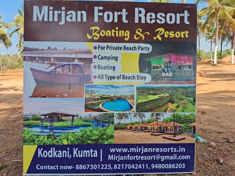 Mirjan Fort Resort & Aganashini water boating - Mirjan Fort Resort & Aganashini water boating FCP6+F4M, Kodkani, Karnataka 581440, India