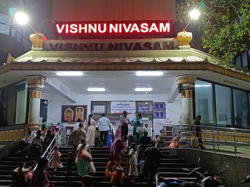 Tirupathi in vishnu nivasam rest house