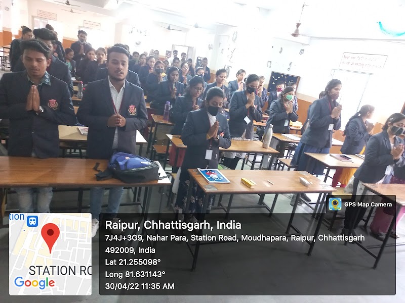 Mahatma Gandhi College, Raipur - Mahatma Gandhi College, Raipur, 7J3J+HW3, Station Rd, Behind Gurudwara, Nahar Para, Station Road, Moudhapara, Raipur, Chhattisgarh 492009, India