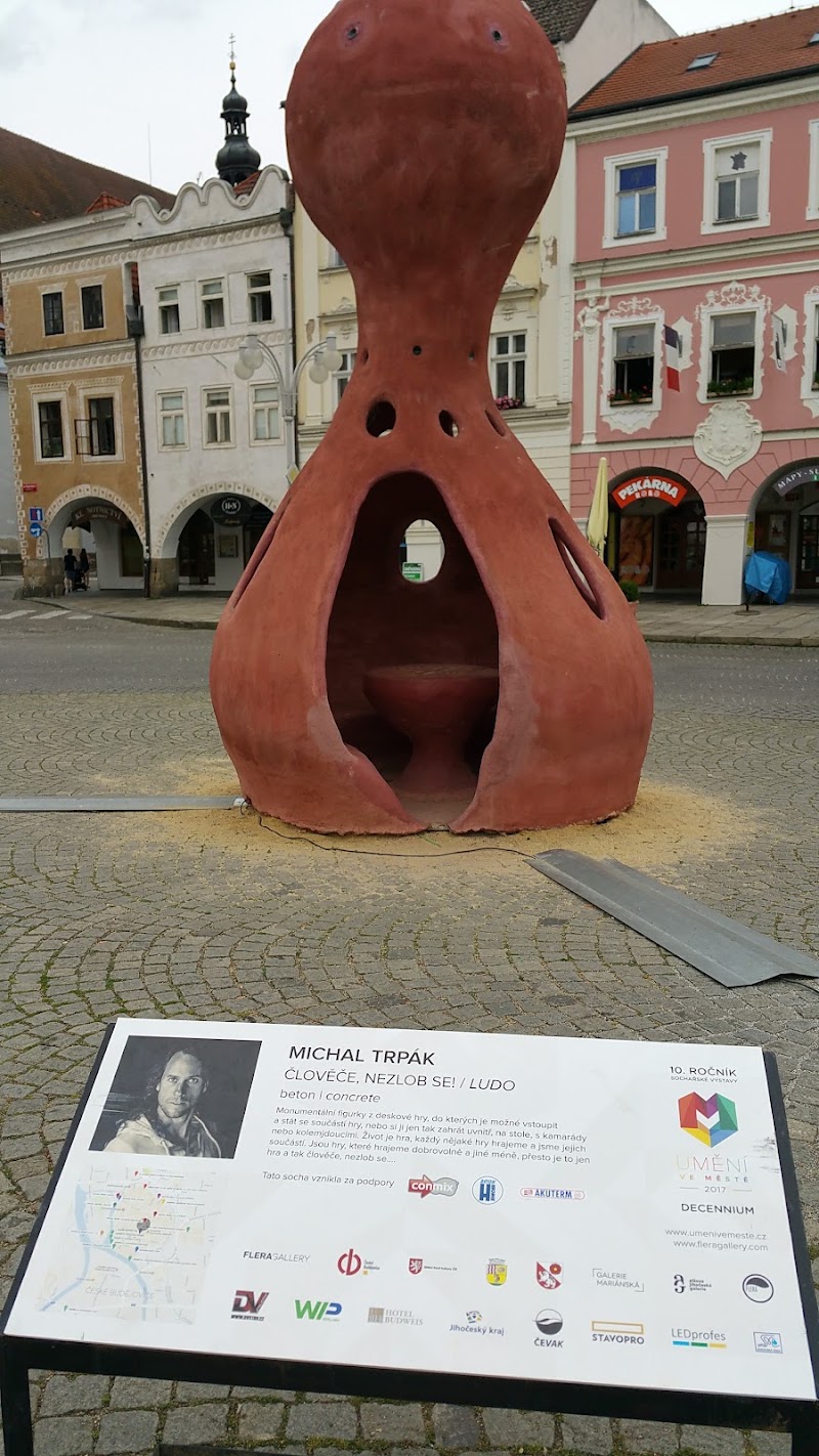 Erratic boulder - Erratic boulder, Náměstí Přemysla Otakara II., 370 01 České Budějovice 1, Czechia