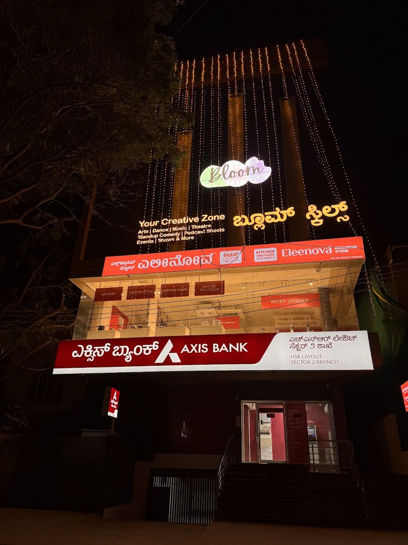 Bloom Creative Zone - HSR - Bloom Creative Zone - HSR, 2nd & 3rd floor, AJ Towers, #1174, 24th Main Rd, above Axis Bank, Garden Layout, Sector 2, HSR Layout, Bengaluru, Karnataka 560102, India