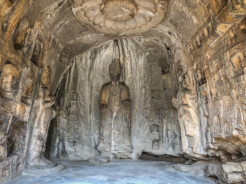 Longmen Grottoes - Longmen Grottoes, 13 Long Men Zhong Jie, Luo Long Qu, Luo Yang Shi, He Nan Sheng, China, 471023