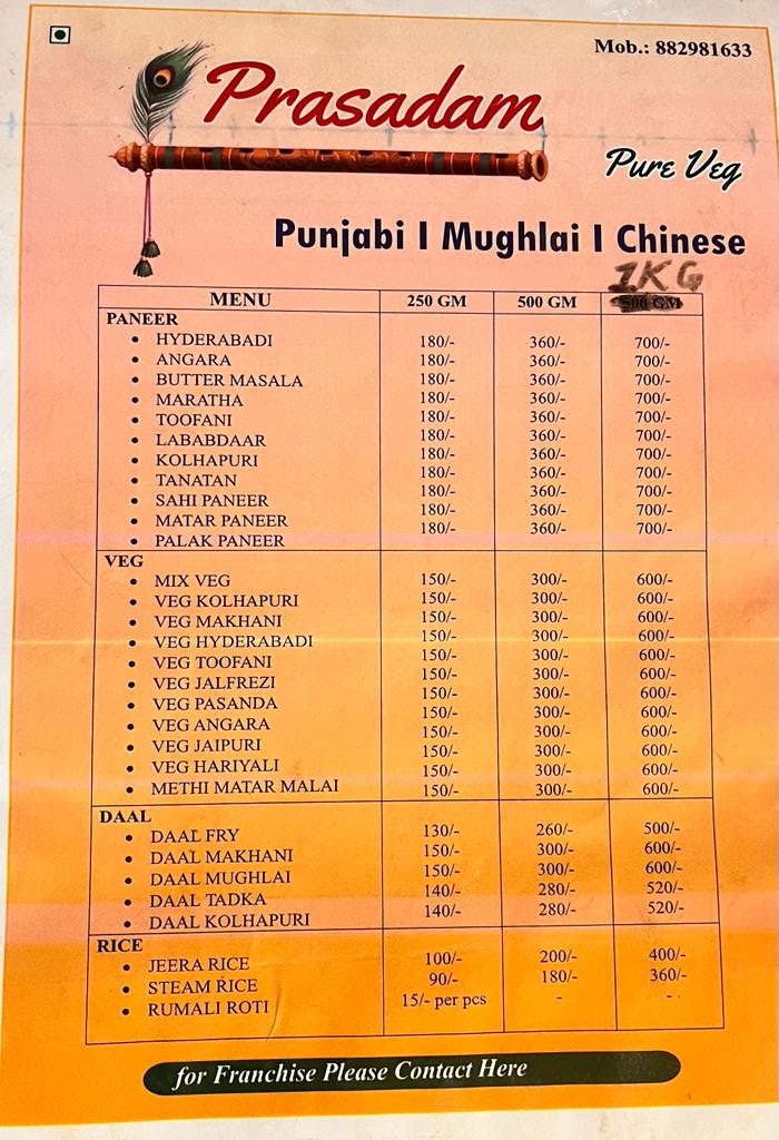 Prasadam pure veg - Prasadam pure veg 100 Feet Rd, Punjawati, Shobhagpura, Sobhagpura, Rajasthan 313001, India