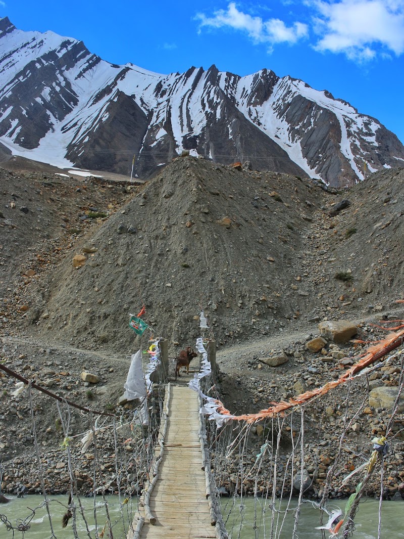 Mud Village Famous Bridge, Pin Valley - Mud Village Famous Bridge, Pin Valley, X24P+9GC, Dhar Pilsur, Himachal Pradesh 172117, India