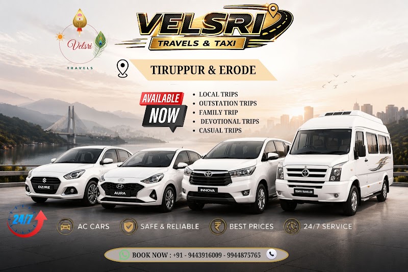 VELSRI TRAVELS & TAXI SERVICE ERODE