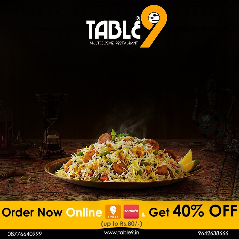 Di Table 9 Family Restaurant | KT Road, Tirupati - Di Table 9 Family Restaurant | KT Road, Tirupati KT Rd, opp. Karur Vysya Bank, Srinivasa Nagar, Varadaraj Nagar, Tirupati, Andhra Pradesh 517507, India
