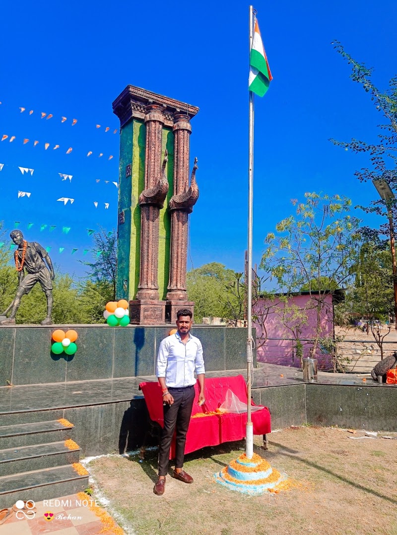 Major dhyan chand chowk - Major dhyan chand chowk, 32QH+3Q9, Basantpur, Rajnandgaon, Chhattisgarh 491441, India