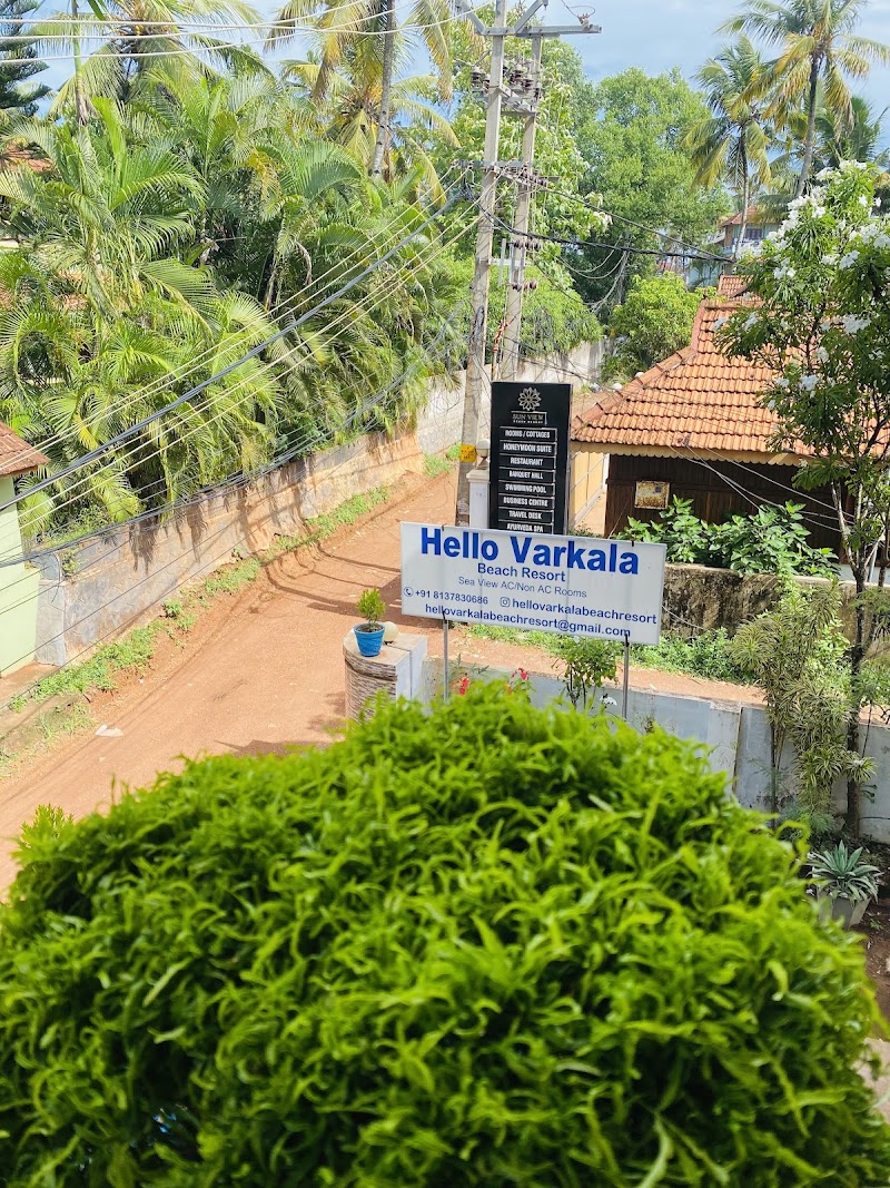 Hello Varkala beach resort - Hello Varkala beach resort Black beach, north cliff, Varkala, Keralam 695141, India