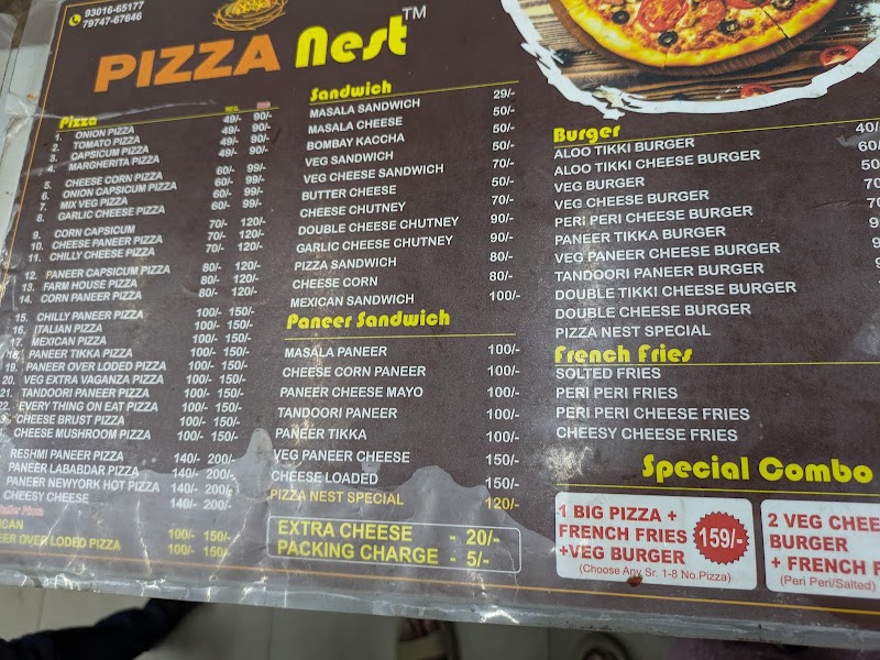 Pizza nest - Pizza nest infront of indra-prem residency, 138, Karas Dev Nagar, Indore, Madhya Pradesh 452011, India