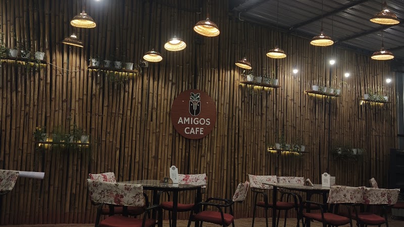 Amigos Café and Restaurant - Amigos Café and Restaurant Ring Road, Khajarana Square, Next to MPEB power house, shubh laabh residency, Shubh Labh Residency, Indore, Madhya Pradesh 452018, India