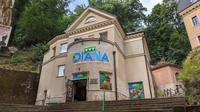 Diana Observation Tower - Diana Observation Tower, Vrch přátelství 360 01, 360 01 Karlovy Vary-Karlovy Vary 1, Czechia
