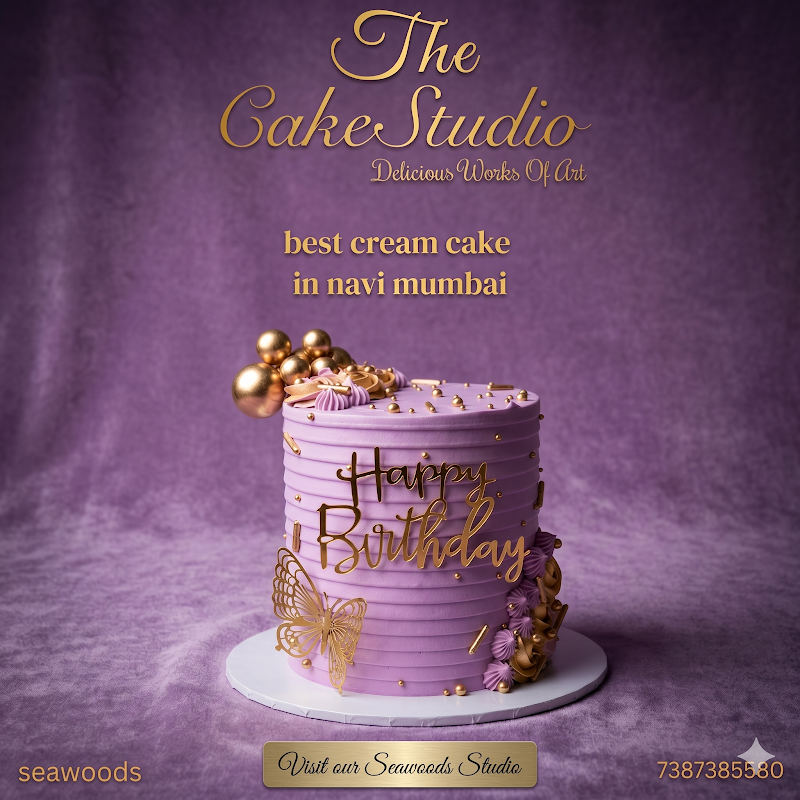 The Cake Studio (Seawoods) - The Cake Studio (Seawoods), Shop no 1, balashet apartment, plot no 104, opposite seawoods railway station, Seawoods East, Darave Village, Sector 23, Nerul, Navi Mumbai, Maharashtra 400706, India