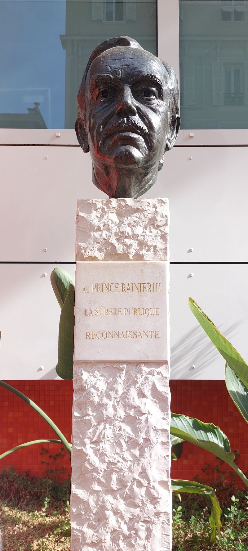 Buste du Prince Rainier III - VERKADE Kees