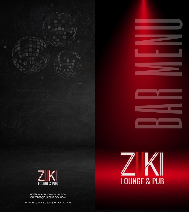 ZUKI LOUNGE AND PUB - ZUKI LOUNGE AND PUB Acacia hotel and spa, Goa, Candolim, Goa 403515, India