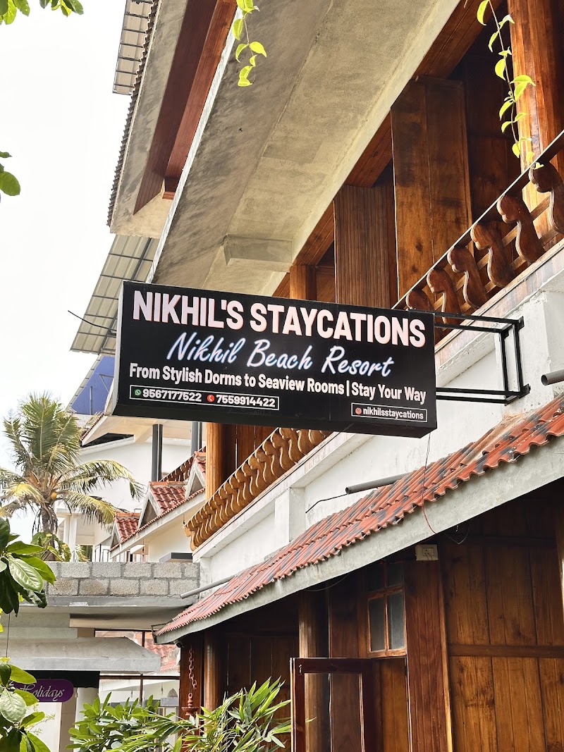 Nikhil Beach Resort - Nikhil Beach Resort Temple Rd, Varkala, Kerala 695141, India