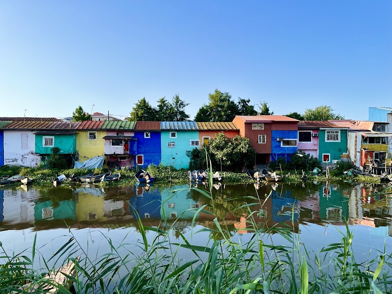 The colorful houses of Anzali