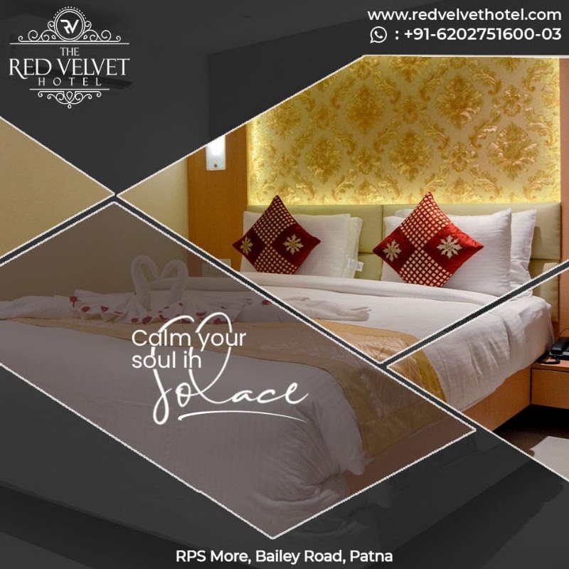 The Red Velvet Hotel Patna | Best 4 Star Luxury Hotel In Patna - The Red Velvet Hotel Patna | Best 4 Star Luxury Hotel In Patna Ranjan Path, Bailey Rd, near RPS More, S. K. Puram, Patna, Bihar 801503, India