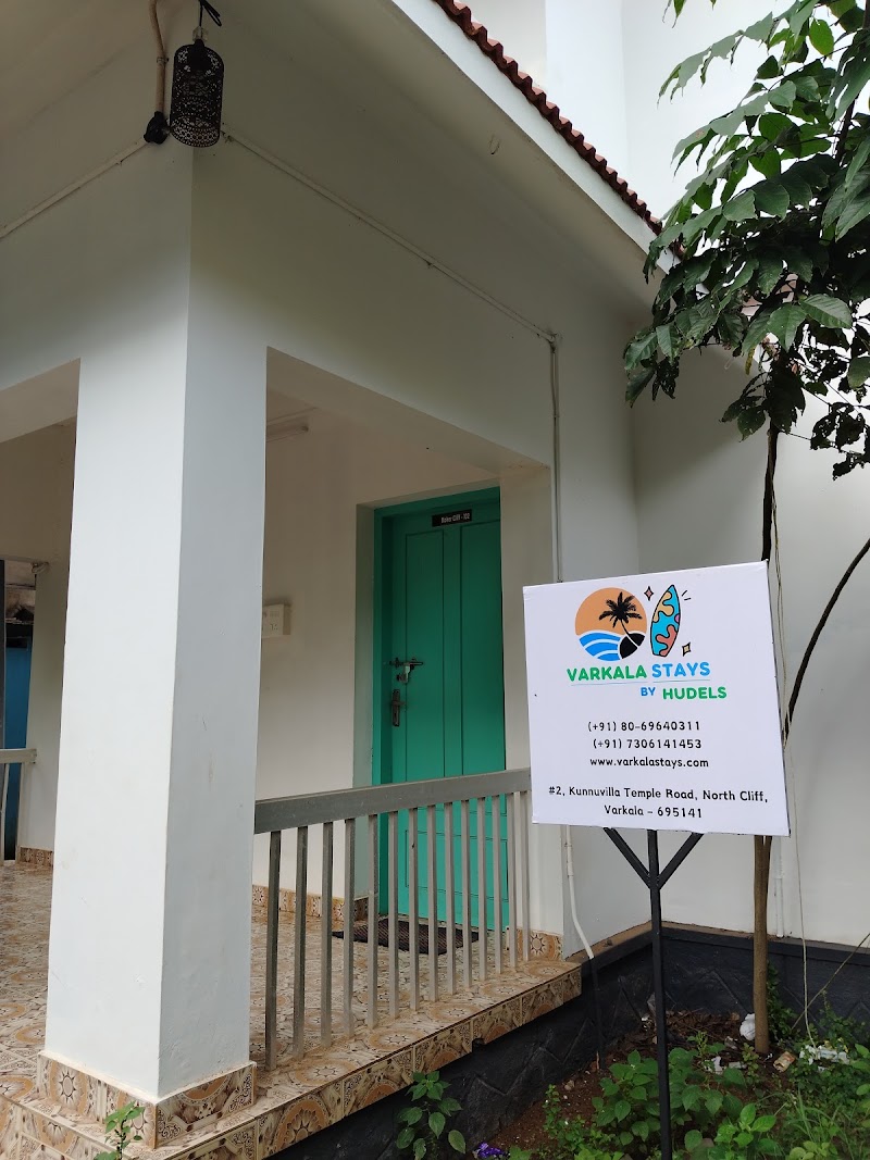 Varkala Stays - Varkala Stays Kunnuvilla Temple Road, N Cliff Rd, near Gypsy Walker, Varkala, Kerala 695141, India
