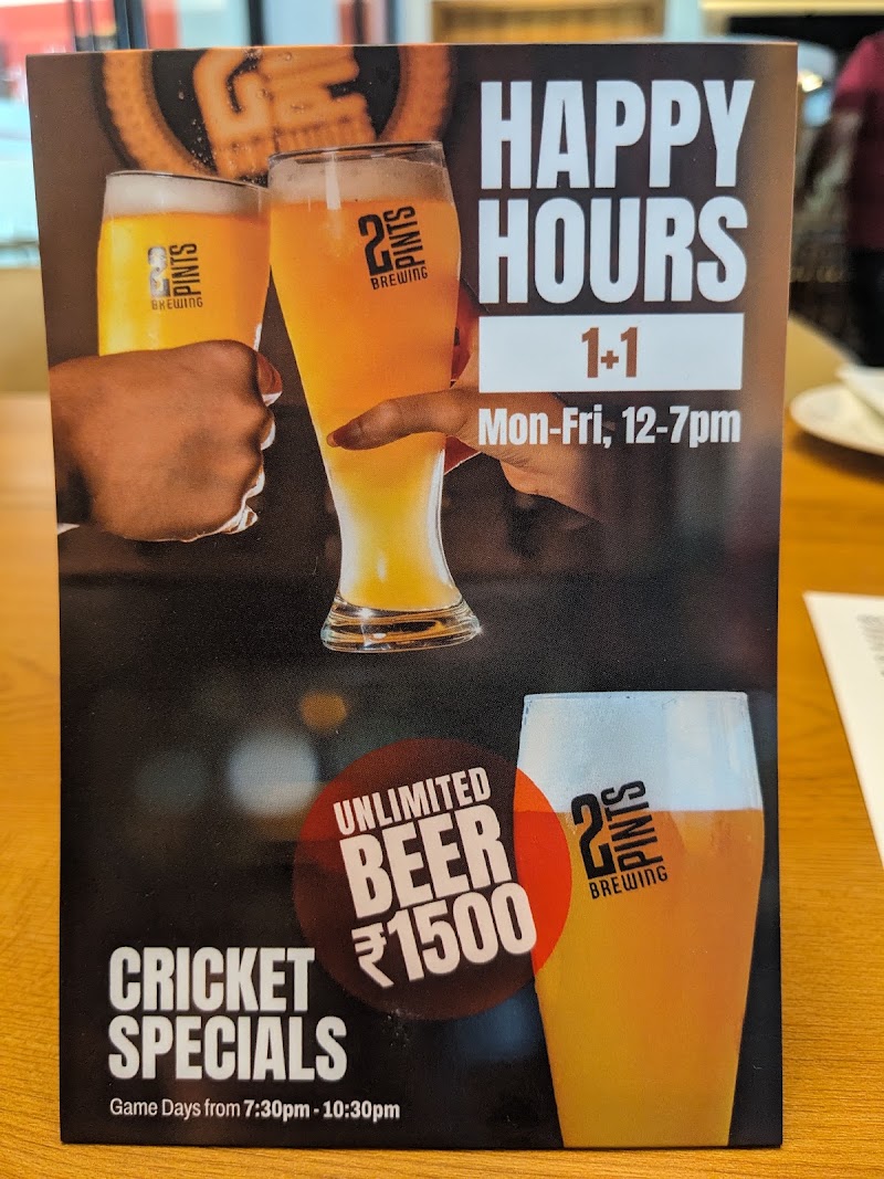 2 Pints Brewing Taproom & Kitchen - 2 Pints Brewing Taproom & Kitchen 131/B, EPIP Zone, Whitefield, Mahadevapura, Bengaluru, Karnataka 560066, India
