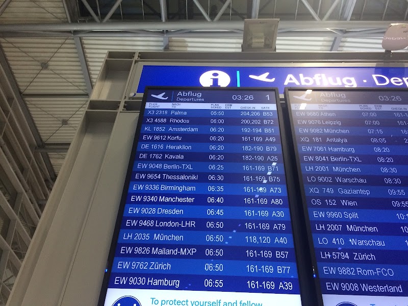 D-Flughafen Term. A/B/C - D-Flughafen Term. A/B/C, District 5, 40474 Düsseldorf, Germany