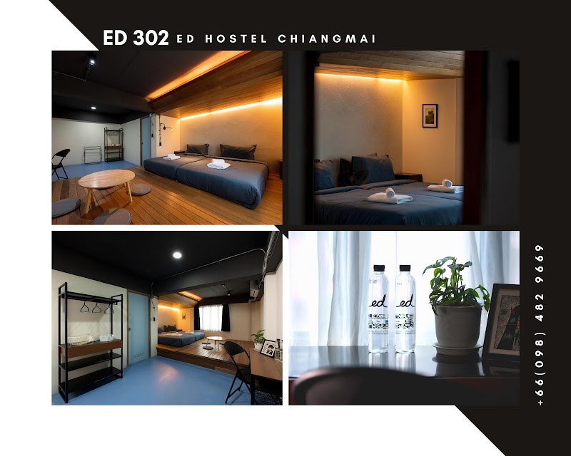 Ed Hostel Chiang Mai - Ed Hostel Chiang Mai เลขที่ 2 Rachadamnoen Rd Soi 1 Old City Tambon Si Phum, เมือง Chang Wat Chiang Mai 50200, Thailand