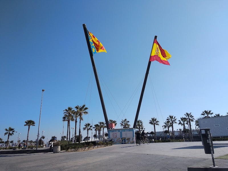 Platja de la Malvarrosa - Platja de la Malvarrosa, Passeig de Neptú, 34, Poblats Marítims, 46011 València, Valencia, Spain