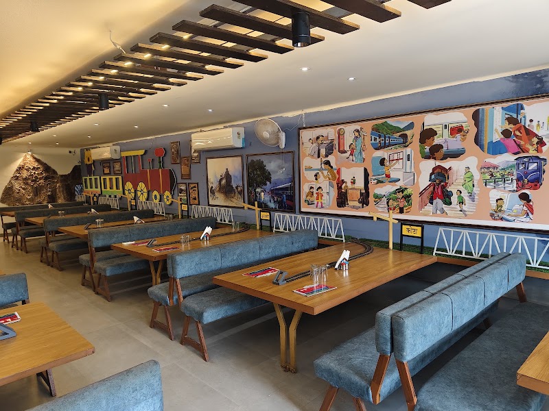 Vegetrainian - The Train Restaurant - Vegetrainian - The Train Restaurant 31-A-2, near Sukhadia Circle, New Fatehpura, Panchwati, Udaipur, Rajasthan 313004, India