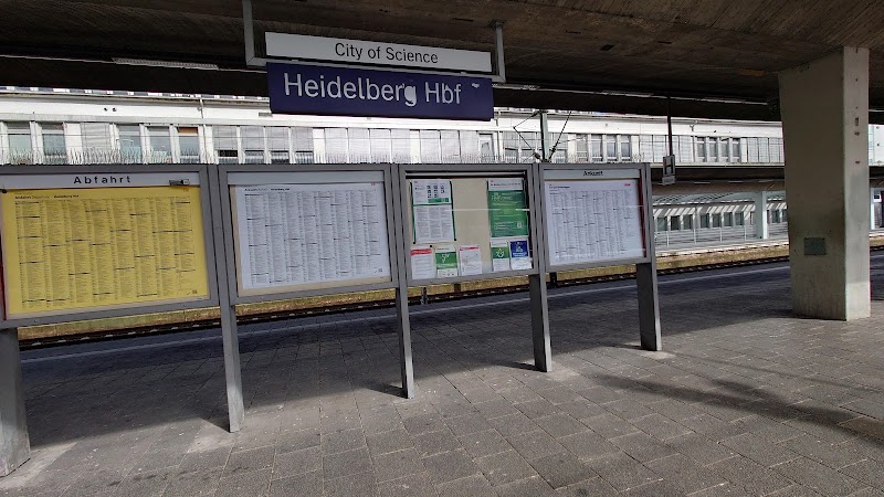 Heidelberg Central Station - Heidelberg Central Station, Willy-Brandt-Platz 5, 69115 Heidelberg, Germany
