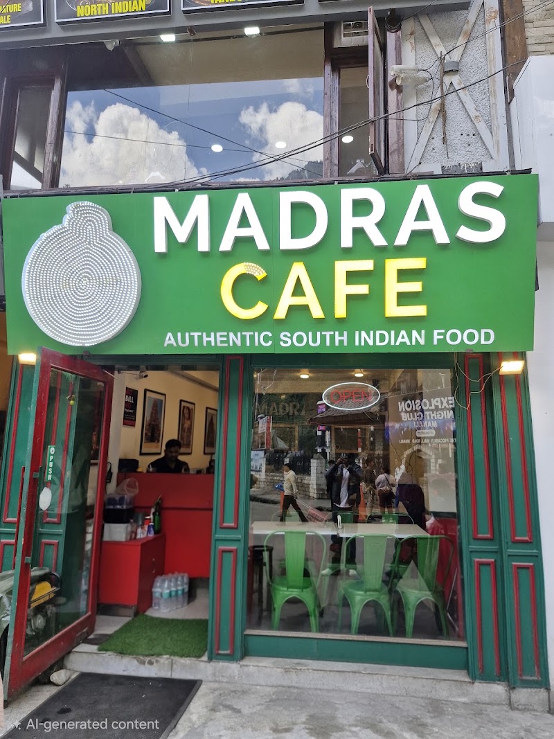 Madras Cafe - Madras Cafe 1, 65WQ+9R4 Ram Bagh, Log Huts Rd, Siyal, Manali, Himachal Pradesh 175131, India