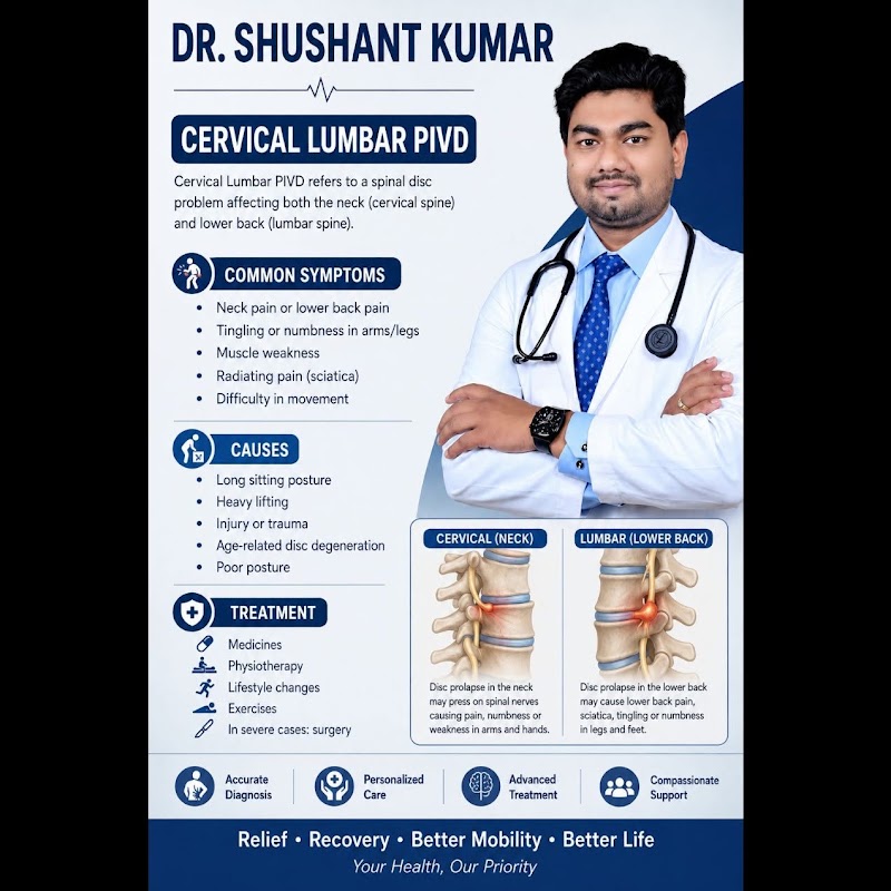 Dr Sushant Kumar Kande, Neuro clinic, Hariraj Medical - Dr Sushant Kumar Kande, Neuro clinic, Hariraj Medical, Hariraj Medical Hall, New Bus Stand, in front of Mennonite Church, Pendarvani, Durg, Chhattisgarh 491001, India