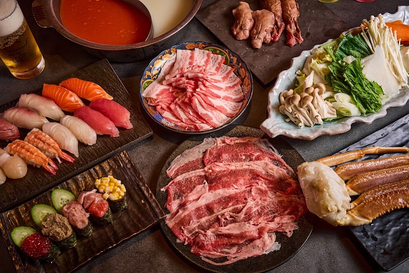 All-You-Can-Eat Sushi, Shabu-Shabu & Sukiyaki HOT POT LAB Shinsaibashi Namba - All-You-Can-Eat Sushi, Shabu-Shabu & Sukiyaki HOT POT LAB Shinsaibashi Namba 大㐂ビル 2F, 2-chōme-4-8 Nishishinsaibashi, Chuo Ward, Osaka, 542-0086, Japan