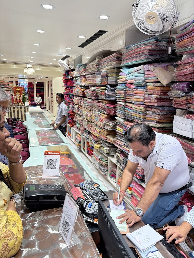 Rana Saree Emporium - Rana Saree Emporium 202, 203, Johari Bazar Rd, Johri Bazar, Pink City, Jaipur, Rajasthan 302003, India