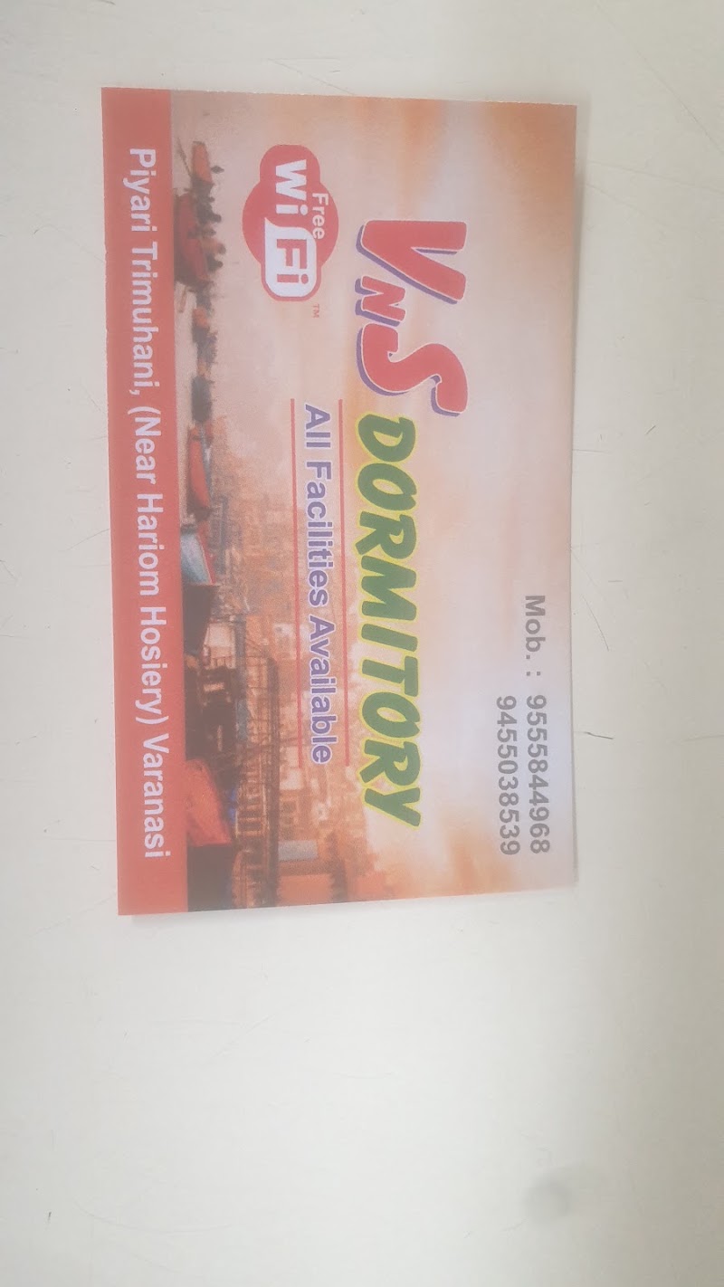 VnS Dormitory - VnS Dormitory, 8294+2G, Ck 63/148, Badi Piyari, Benia Bagh, Varanasi, Uttar Pradesh 221001, India