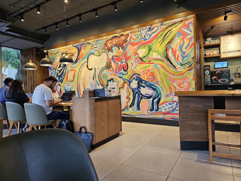 Starbucks - Starbucks Ground Floor, Indiqube Lakeside, Plot No 80/2, Hobli, Green Glen Layout, Bellandur, Varthur, Bengaluru, Karnataka 560103, India